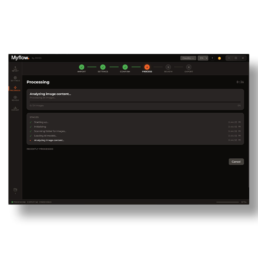 Voucher MyFlow by DOSS - 300 Credits