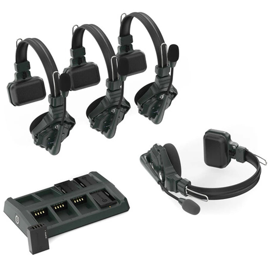 Hollyland Solidcom C1-4S Wireless Intercom Headset System Full Duplex