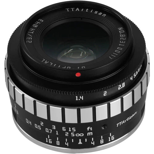 TTartisan 23mm f1.4 Lens For Sony E BLACK-SILVER (APS-C)