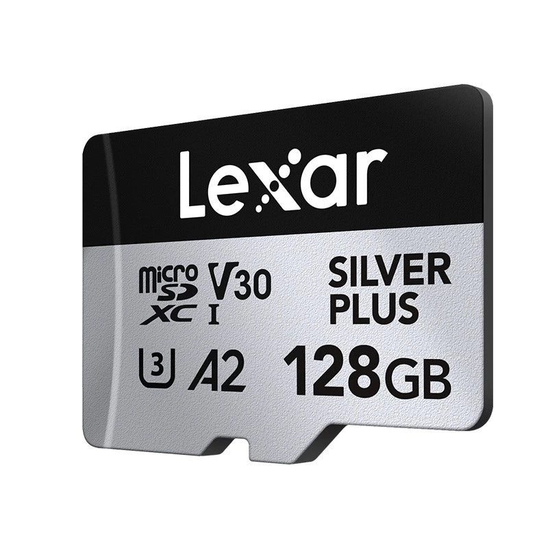 Lexar 128GB Silver Plus microSDXC UHS-I 205MB/s
