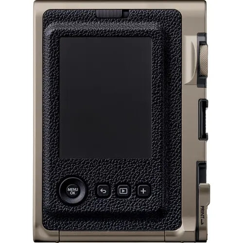 Fujifilm Instax Mini EVO Limited Edition Hybrid Instant Camera Bundle Titanium Gold