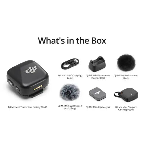 DJI Mic Mini Transmitter (Infinity Black)