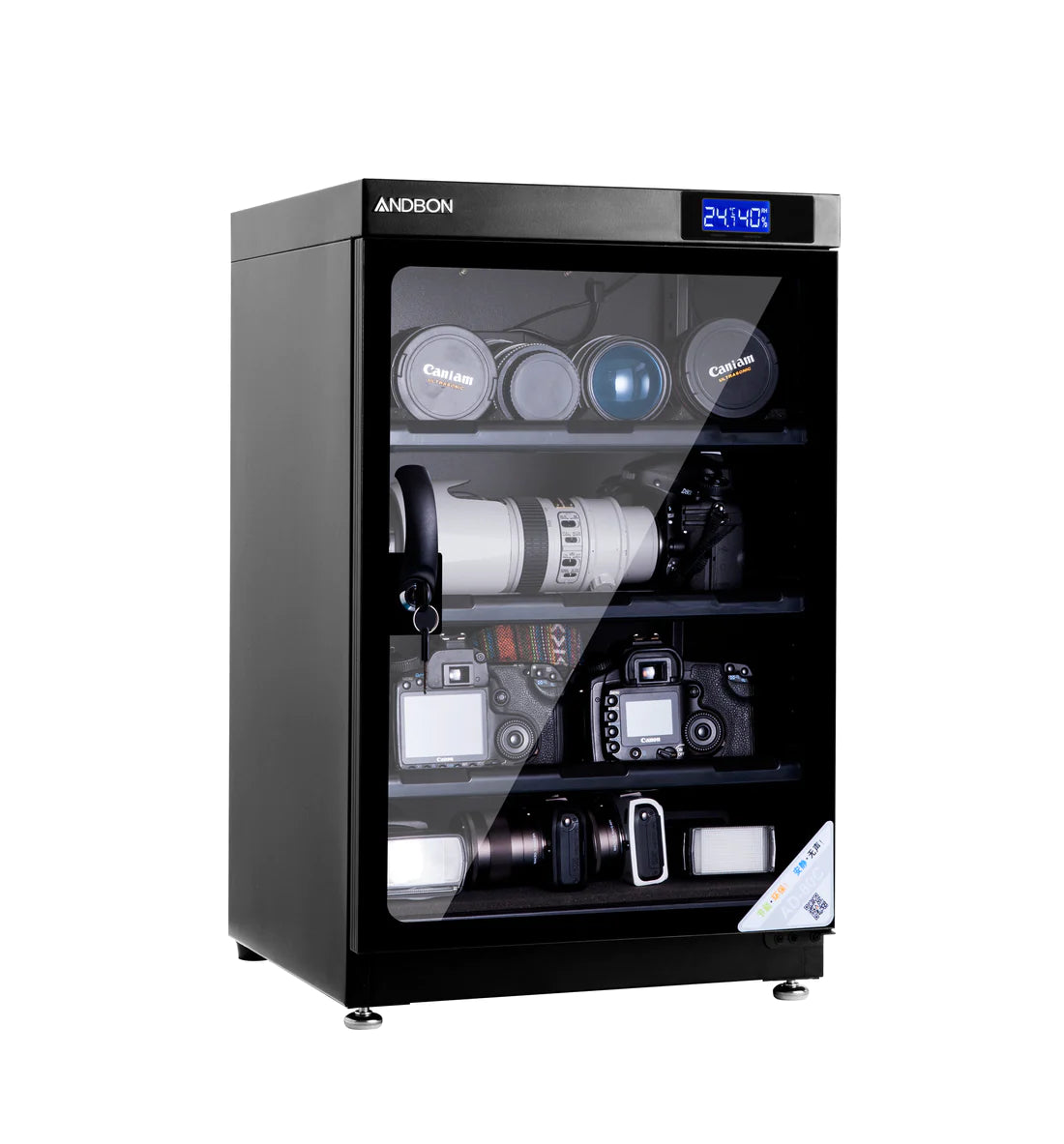 Andbon AD-80C | Electric Dry Cabinet With LED Screen 80L