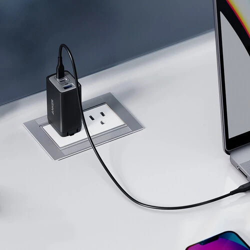 Anker GanPrime Nano II 65 Watt - A2667 - 65W+C to C 3ft