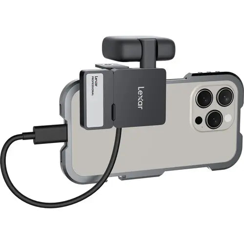 Lexar Professional Go Portable SSD with Hub 2TB SL400 Silver