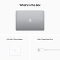 Apple MacBook Pro M2 13Inch M1 8-Core CPU and 10-Core GPU 256GB SSD Space Grey - MNEH3ID/A
