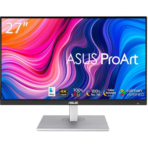 ASUS ProArt Display PA279CV 27 4K HDR UHD (3840 x 2160) Monitor, IPS, 100% sRGB