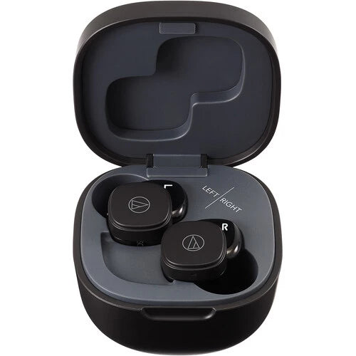 Audio Technica ATH-SQ1TW / SQ1 TW Wireless Earbuds Black
