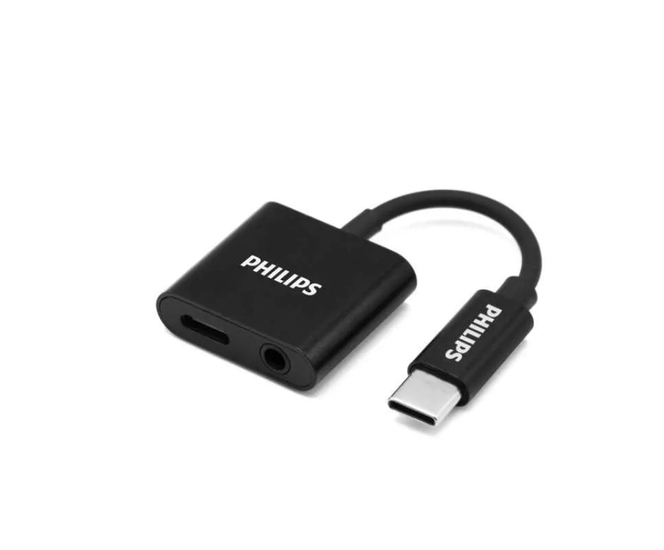 Philips SWA3021 Audio and Charger Adapter Type C to USB C and 3.5mm