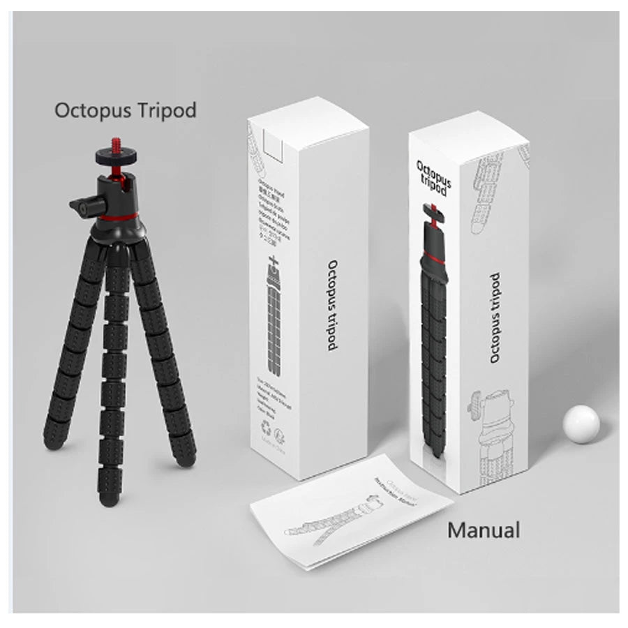 Avangarde Mini Flexible Octopus Tripod with Smartphone Holder + Remote