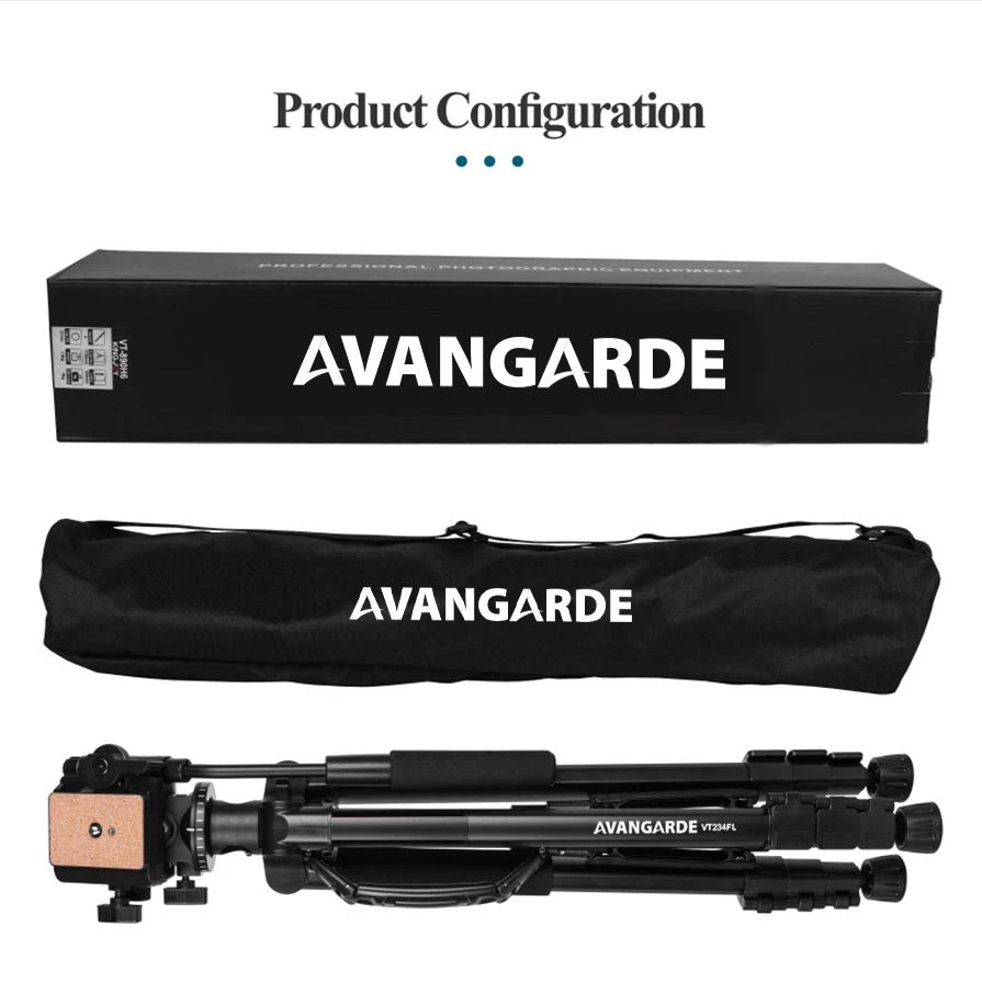 Avangarde VT234FL Professional Video Tripod