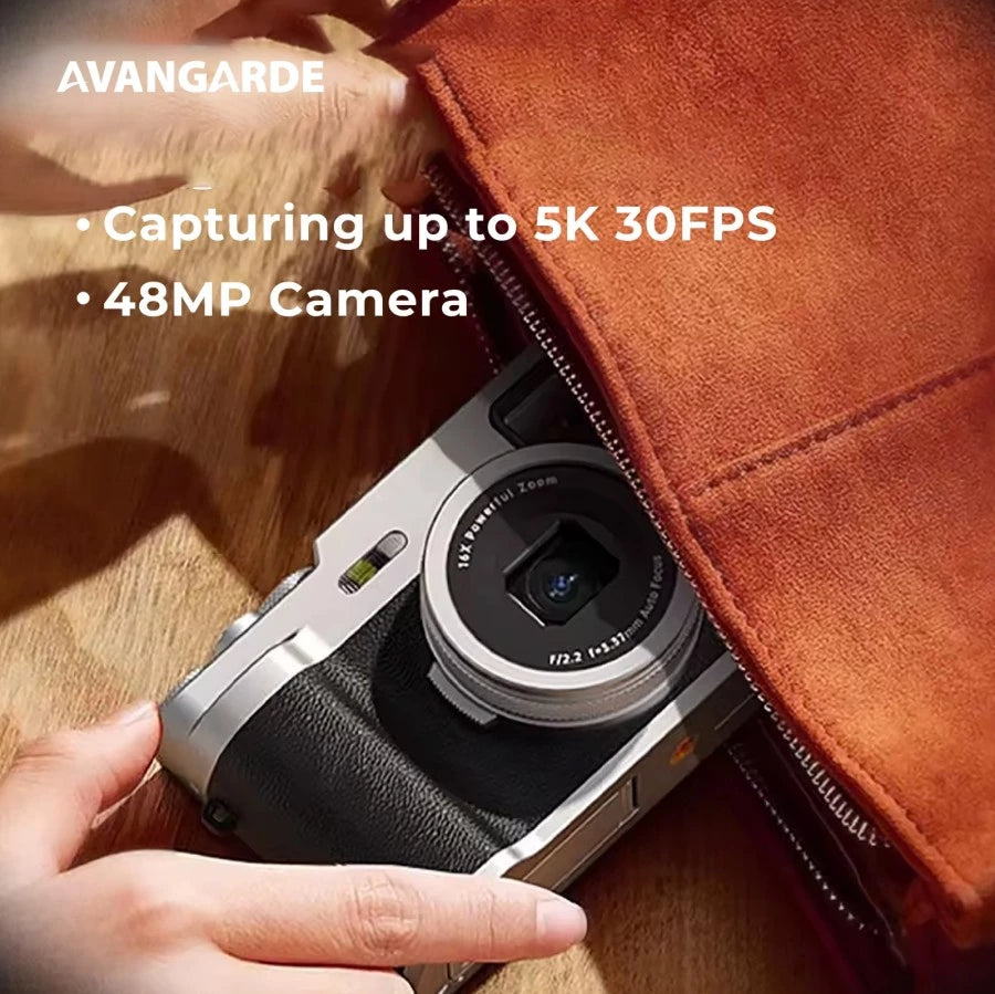 Avangarde VX 48MP Autofocus Digital Camera Black
