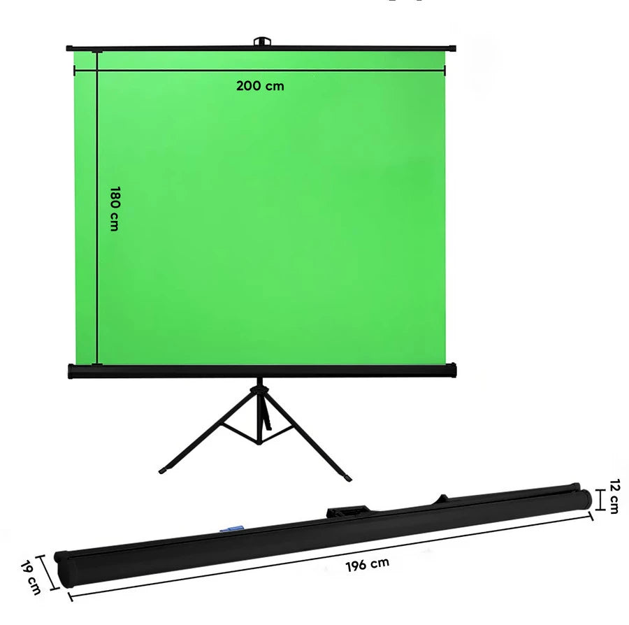 Avangarde AV-SP Green180 Stand Portable Green Screen 180x200cm