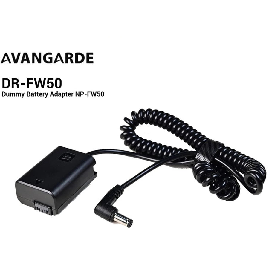 Avangarde DR-FW50 Dummy Battery Adapter NP-FW50