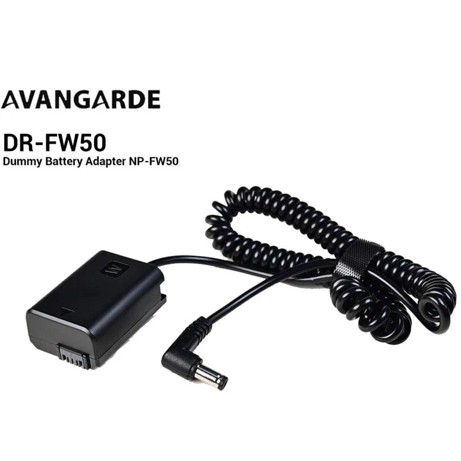 Avangarde DR-FW50 Dummy Battery Adapter NP-FW50