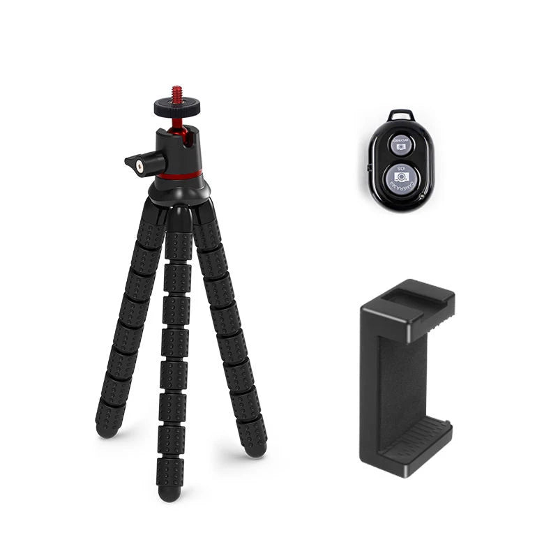 Avangarde Mini Flexible Octopus Tripod with Smartphone Holder + Remote