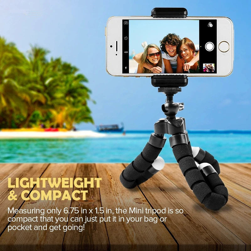 Avangarde Mini Flexible Octopus Tripod with Smartphone Holder + Remote