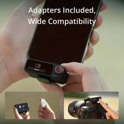 DJI MIC 2 ( 2 TX + 1 RX + CHARGING CASE)