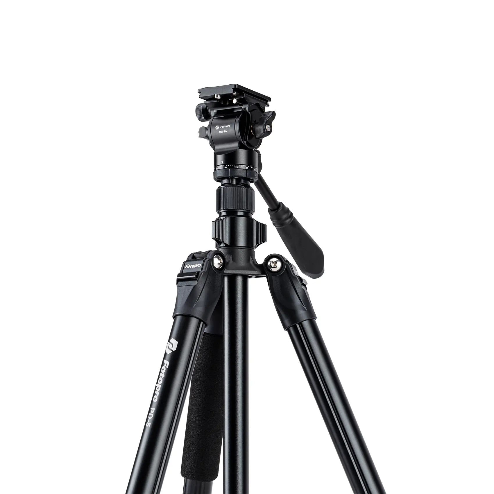 Fotopro Tripod PD-5+ + MH-2A Video Black