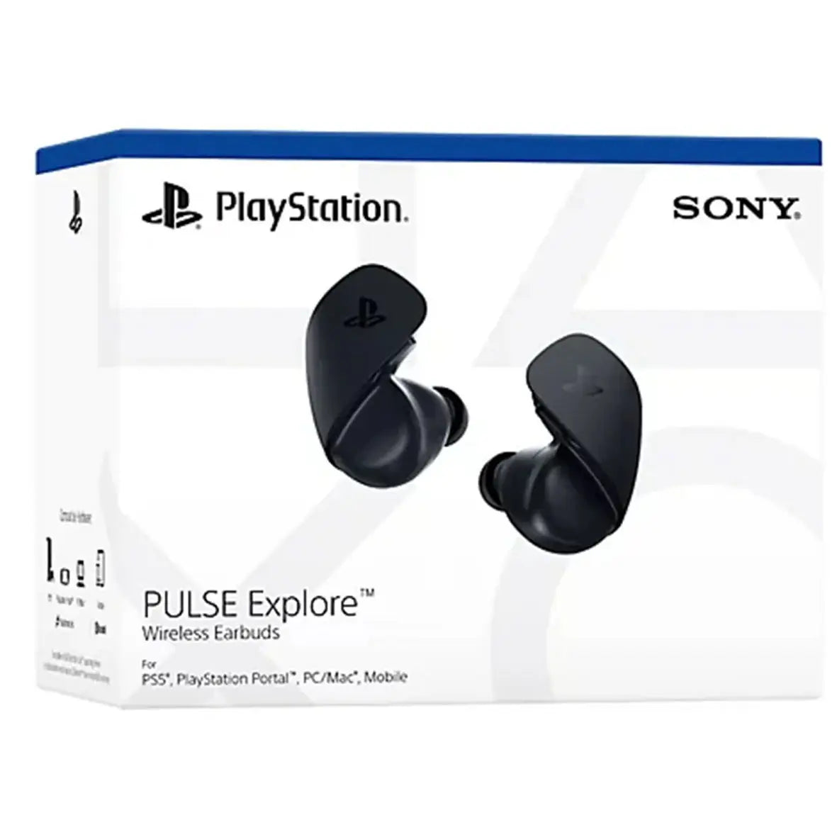 PS5 Playstation 5 Pulse Explore Wireless Earbuds Coal