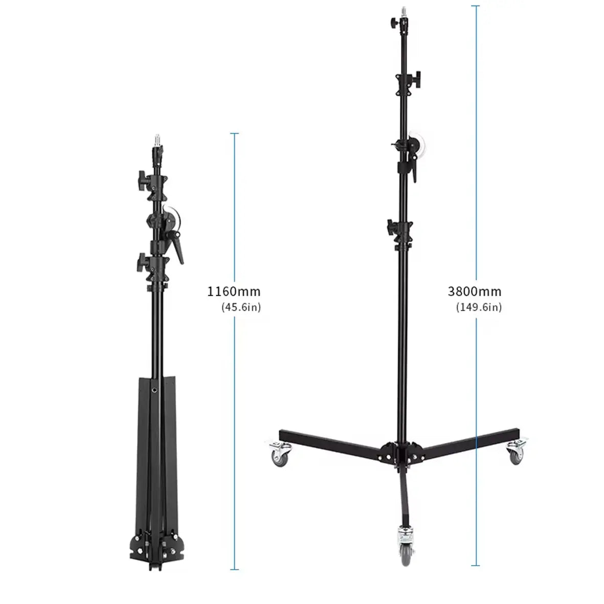 Meking 3905mm Boom Stand, with Sand Bag and Wheel M-4