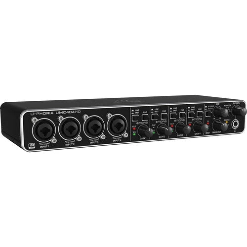 Behringer UMC404HD U-Phoria 4x4 USB Audio Interface