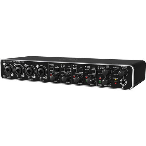 Behringer UMC404HD U-Phoria 4x4 USB Audio Interface