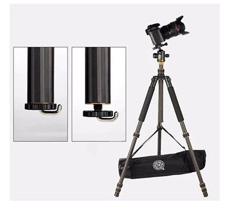 Beike BK-999C Carbon Fiber Tripod Monopod