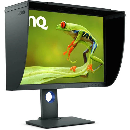BenQ SW240 photography monitor 24" with shade