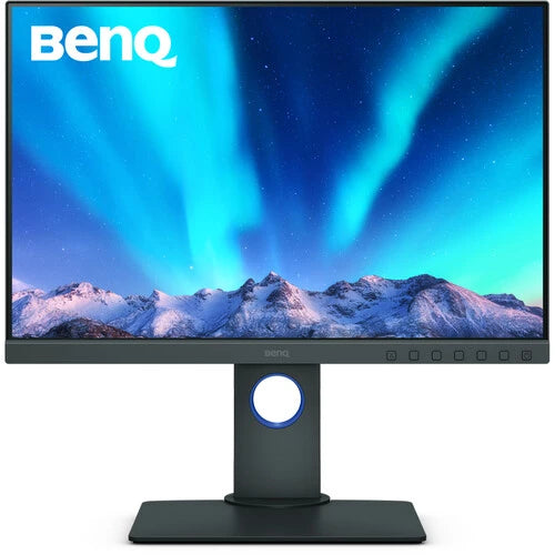 BenQ SW240 photography monitor 24" with shade