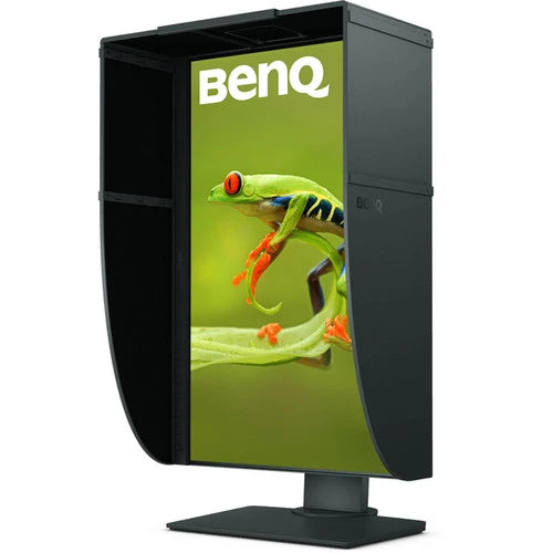BenQ SW240 photography monitor 24" with shade