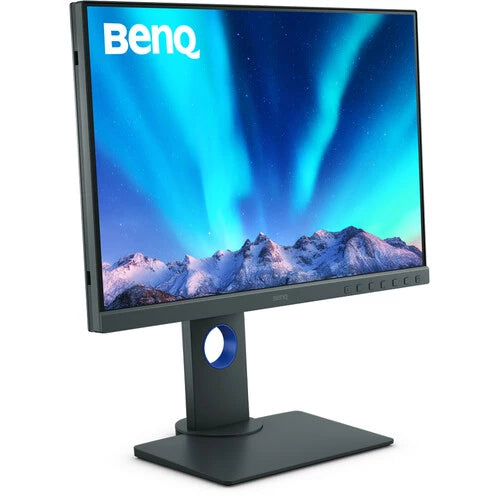 BenQ SW240 photography monitor 24" with shade