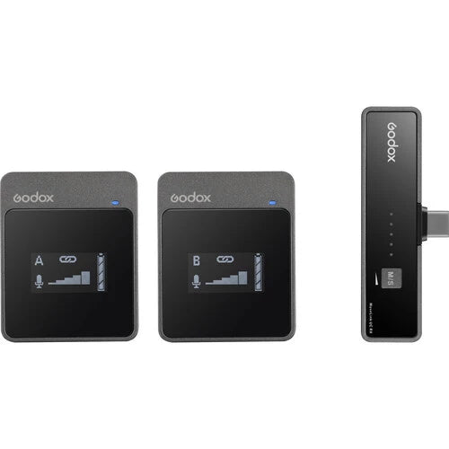 Godox Movelink UC2 Kit Wireless Mic Type-C Port for Android (2 Tx)