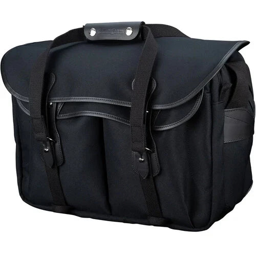 Billingham 445 MKII Camera/Laptop Bag Black FibreNyte / Black Leather