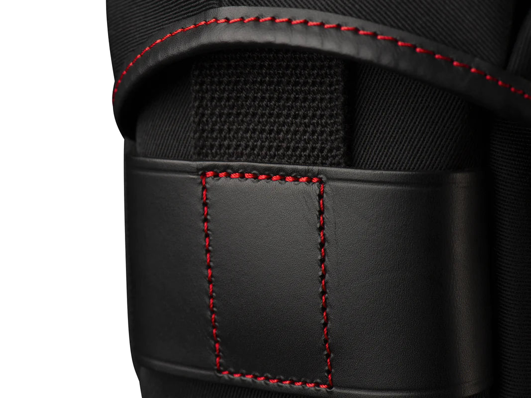 Billingham 50 Years Hadley Digital - Black/Black with Red Stitching Camera Bag