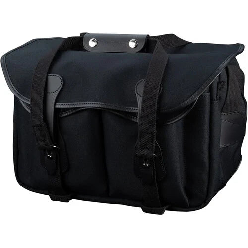 Billingham 335 MKII Camera/Laptop Bag Black FibreNyte / Black Leather