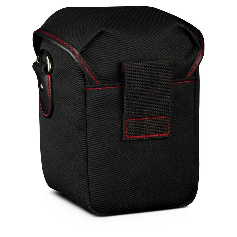 Billingham 50 Years 72 - Black/Black with Red Stitching Camera Bag