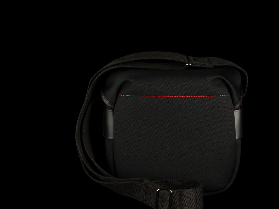 Billingham 50 Years Hadley Digital - Black/Black with Red Stitching Camera Bag