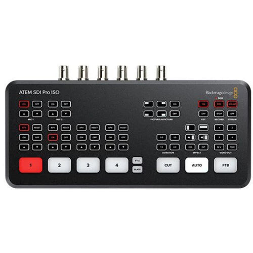 Blackmagic ATEM SDI Pro ISO Live Stream Switcher