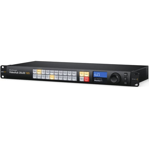 Blackmagic Design Video Hub 20x20 12G -Latency Video Router