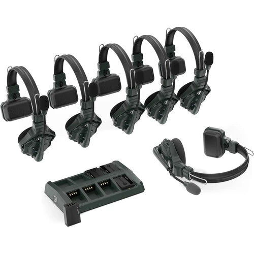 Hollyland Solidcom C1-6S Wireless Intercom Headset System Full Duplex