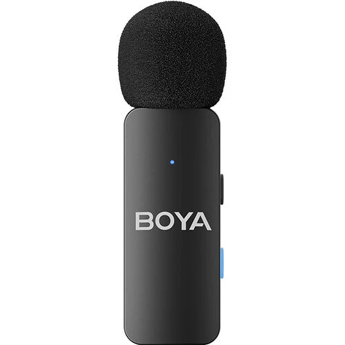 Boya BY-V4U Ultracompact 4-Person Wireless Microphone System with USB-C Connector for Mobile Devices (2.4 GHz)