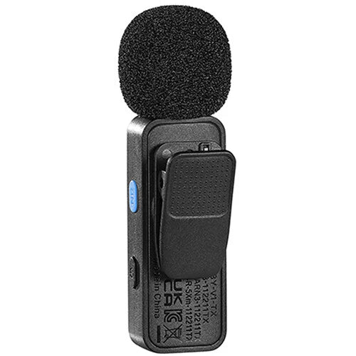 Boya BY-V10 Ultracompact Wireless Microphone System with USB-C Connector for Mobile Devices (2.4 GHz)