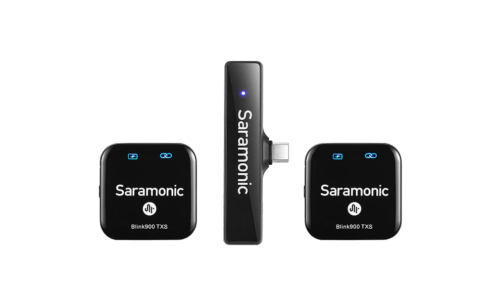 Saramonic Blink900 S6 Ultracompact 2.4GHz Dual-Channel Wireless Microphone  USB Type C RXUC