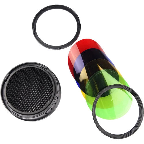 Godox BD-08 Barndoor Kit and Color Filter for AD400Pro