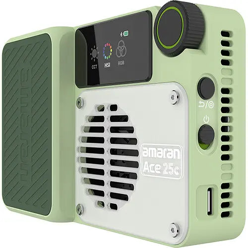Amaran ACE 25C RGBWW Mini Panel Light Green