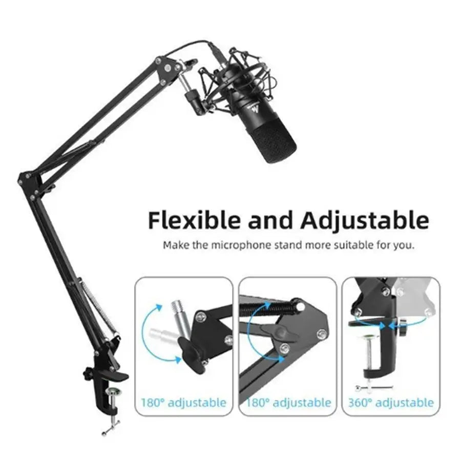 Maono BA20 Microphone Arm Stand - Stand Mic - Putih