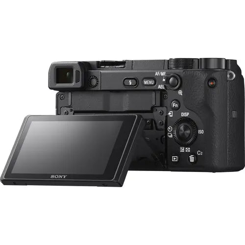 Sony Alpha a6400 Mirrorless Digital Camera with E PZ 16-50mm f3.5-5.6 OSS II Lens (Black)