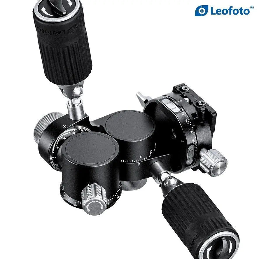 Leofoto FW-01R 4 Way Dual Panorama Double Panning Tripod Head