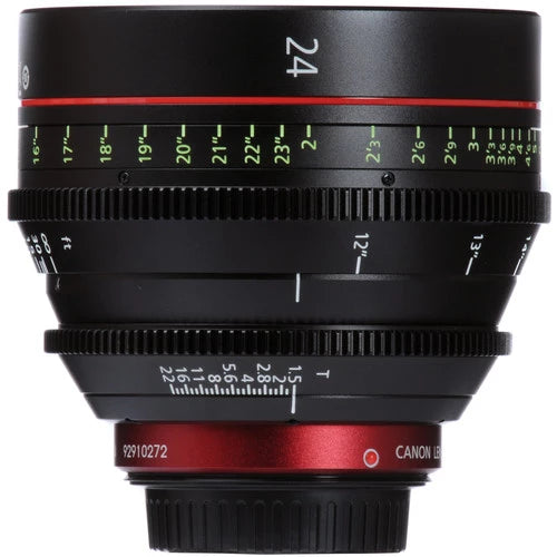Canon CN-E 24mm T1.5 L F Cinema Prime Lens EF Mount